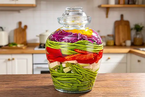 Is it better to ferment in glass or plastic?